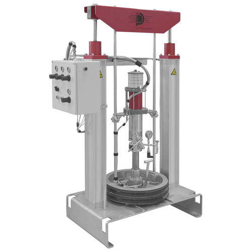 Pompa per fusti - FP200 - Dosier- und Prüftechnik GmbH - per lubrificanti / per adesivi / per grasso fluido