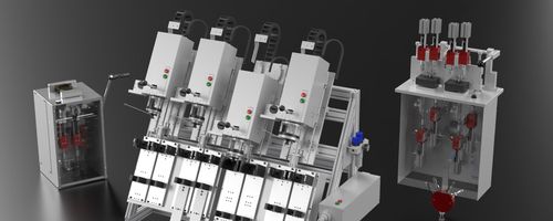 Dosatore per olio - Dosier- und Prüftechnik GmbH - per grassi / volumetrico / per l'industria automobilistica