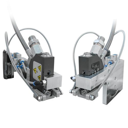 Valvola a getto a microgetto - FSV02 DOUBLE - Dosier- und Prüftechnik GmbH - di precisione / con attuatore elettropneumatico / per grassi