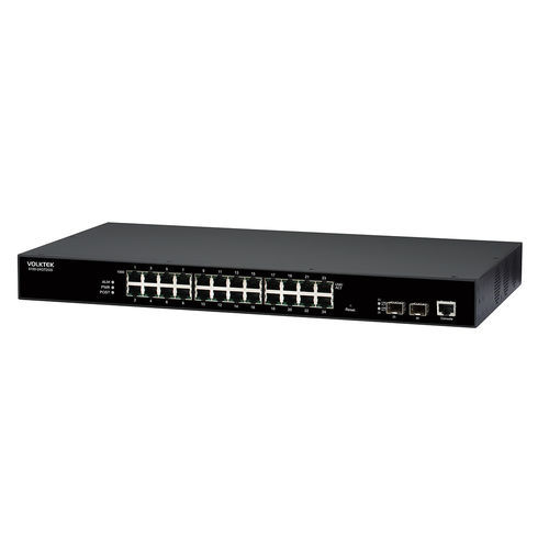 Switch Ethernet gestibile - 5100-24GT2GS series - Volktek - 24 porte / di livello 2 / Ethernet gigabit