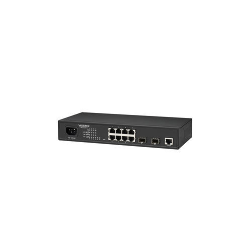 Switch Ethernet gestibile - MEN-3410 series - Volktek - 8 porte / montato su rack / per ufficio