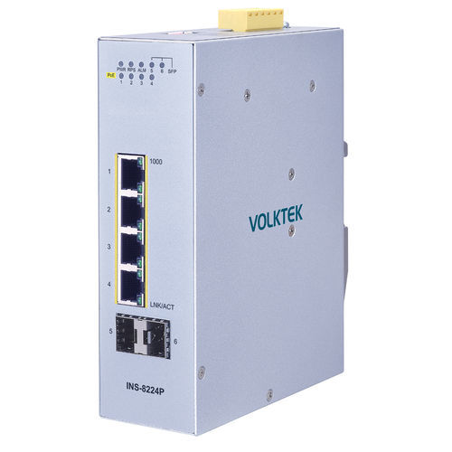 Switch Ethernet non gestibile - INS-8224P - Volktek - 6 porte / ProfiNet / EtherNet/IP