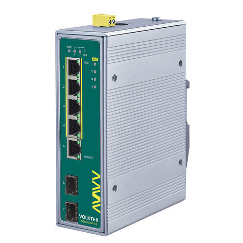 Switch Ethernet non gestibile - SEN-9425P-24V-SS - Volktek - 8 porte / ProfiNet / EtherNet/IP