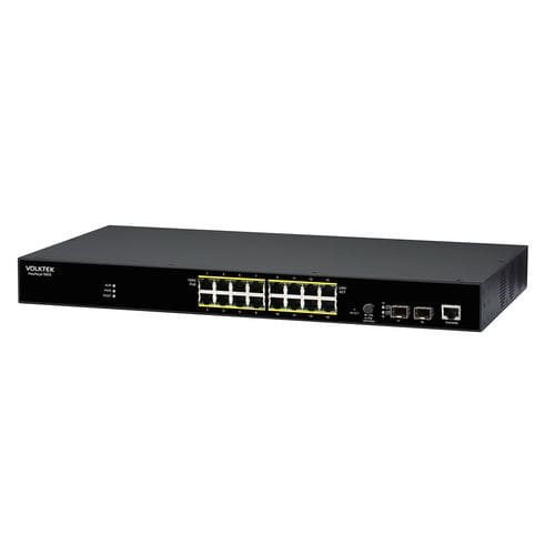 Switch Ethernet gestibile - 9005-16GP2GS series - Volktek - 5 porte / montato su rack / da interno