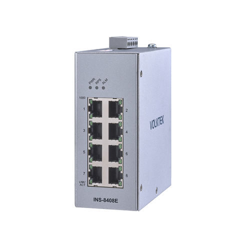 Switch Ethernet non gestibile - INS-8408E - Volktek - 8 porte / ProfiNet / EtherNet/IP