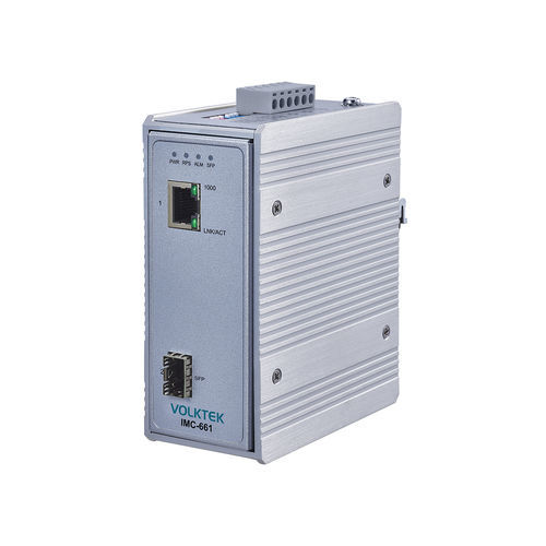 Convertitore di media - IMC-661 - Volktek - di segnale / Ethernet / industriale