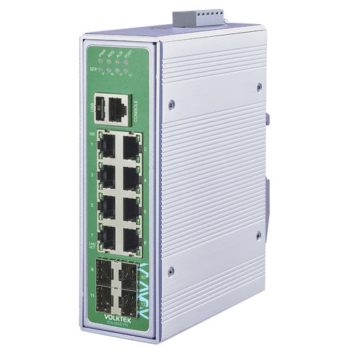 Switch Ethernet gestibile - IEN-9648-PN - Volktek - 12 porte / Ethernet gigabit / ProfiNet