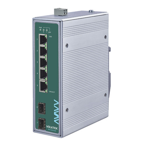 Switch Ethernet non gestibile - IEN-9425-SS - Volktek - 7 porte / Ethernet gigabit / ProfiNet