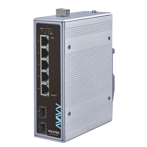 Switch Ethernet non gestibile - IEN-9425-RW - Volktek - 7 porte / Ethernet gigabit / ProfiNet