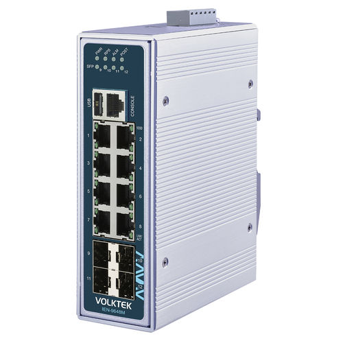 Switch Ethernet DNV - IEN-9648M - Volktek - gestibile / 12 porte / gigabit