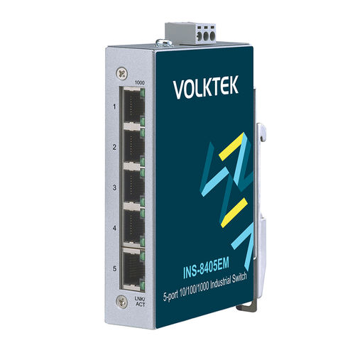 Switch Ethernet non gestibile - INS-8405EM - Volktek - 8 porte / Ethernet gigabit / ProfiNet