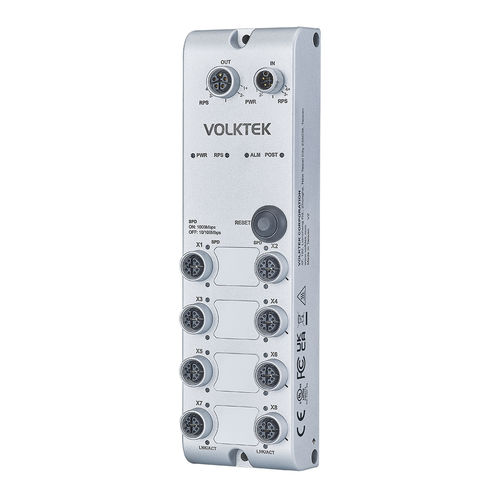 Switch Ethernet gestibile - 8075-8GT-M12 - Volktek - 8 porte / di livello 3 / di livello 2