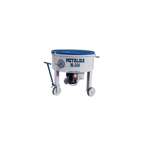 Betoniera elettrica - M-500 - METALIKA - fissa / verticale