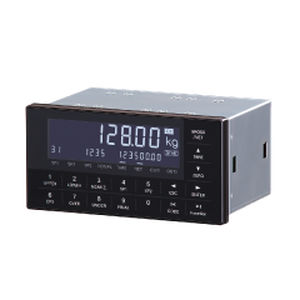 Indicatore di peso display LCD - W100 series - MG Co., Ltd. - su guida DIN / IP65 / RS-485