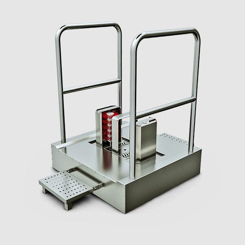 Corridoio igienizzante con lavasuole - SCT.HJN02.304.0006 - Sectec Security Technology