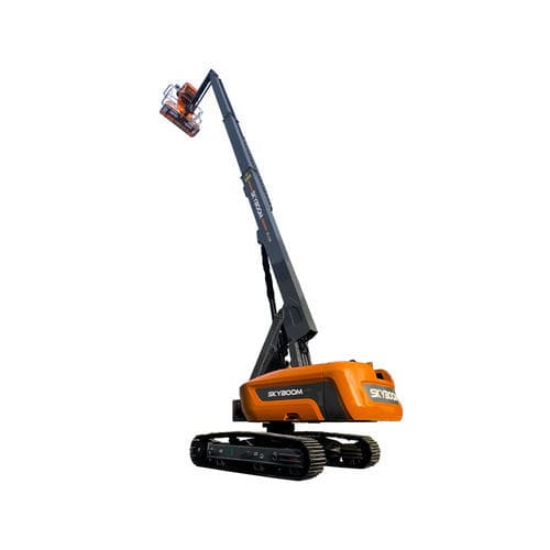 Piattaforma telescopica cingolata - STL-19JC - Changsha Skyboom Heavy Industry - con motore diesel / per cantiere navale / per cantiere