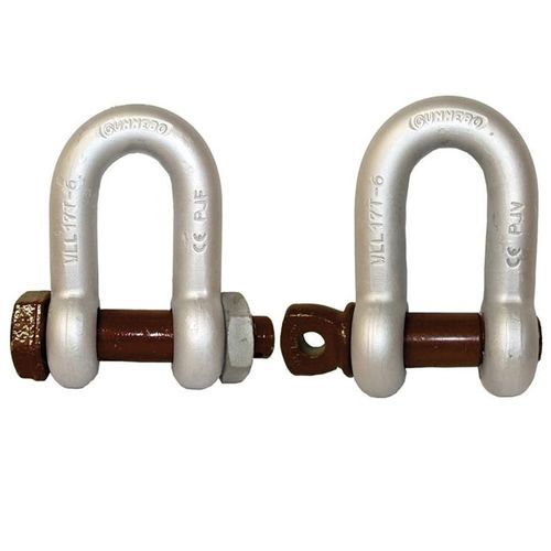 Grillo di sollevamento a D - 1320 80 03 - Net Mak Metal Makine San. Ve Tic. Ltd. Sti. - con dado e bullone di sicurezza / a vite