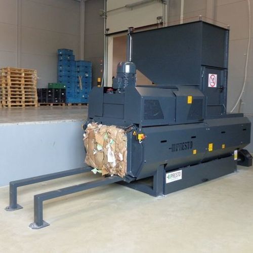 Pressa imballatrice per cartone - CC series - Presto - per carta / per plastica / orizzontale