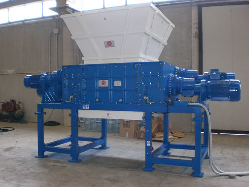 Trituratore a 4 alberi - 120130S-MAX - ISVE - di metallo / per rifiuti solidi sfusi / di pneumatici