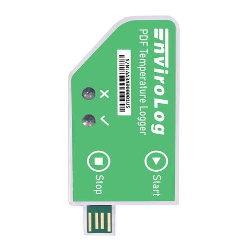 Registratore di dati di temperatura - EV-16 - envirolog - USB / senza schermo / per applicazioni alimentari