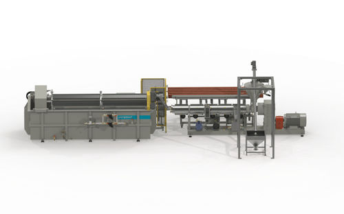 Linea di estrusione per legno e plastica - Periplast - per termoplastici
