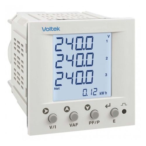 Apparecchio di misura della potenza multifunzione - VE72P - Voltek Energy Limited - digitale / ad incastro / monofase