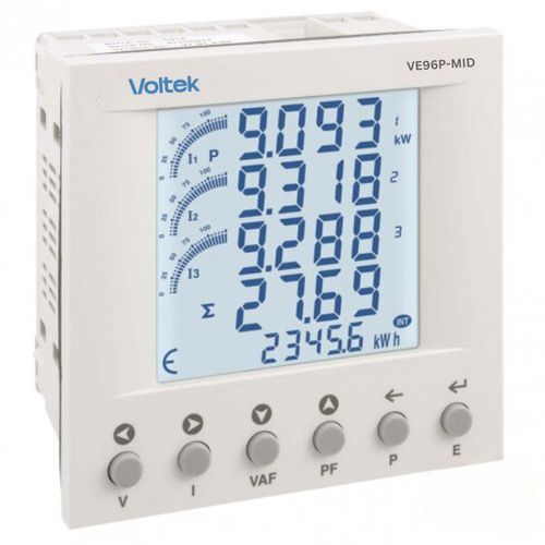 Apparecchio di misura della potenza multifunzione - VE96P - Voltek Energy Limited - digitale / ad incastro / monofase