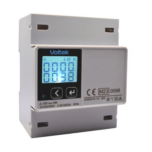 Contatore di energia elettrica multifunzione - VE4D-63 - Voltek Energy Limited - trifase / su guida DIN / certificato MID