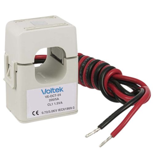 Trasformatore di corrente - VE-OCT24 - Voltek Energy Limited - split-core / per contatore / monofase