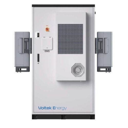 Sistema di stoccaggio di energia LFP - VE-POWERSTAK-197kWh - Voltek Energy Limited - compatto / da esterno / trifase