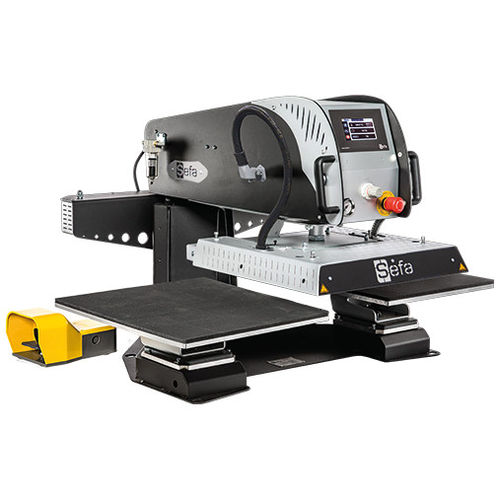 Pressa pneumatica - DUPLEX AIR PRO v3 - SEFA - di marcatura a percussione / per grande volume / transfer
