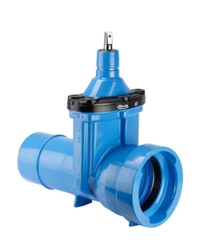 Valvola a saracinesca - 4027E3 - Hawle - con volante / per acqua / a sede