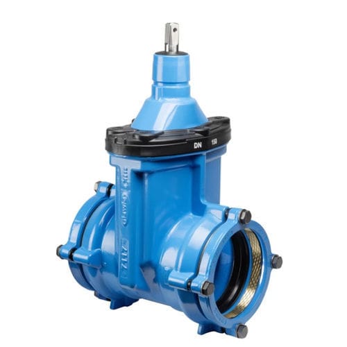 Valvola a saracinesca - 4040E3 - Hawle - con volante / per acqua / a sede