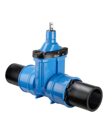 Valvola a saracinesca - 4051E3 - Hawle - con volante / per acqua / a sede