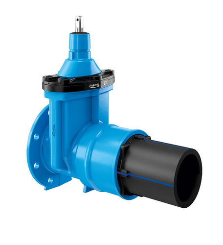 Valvola a saracinesca - 4090E3 - Hawle - manuale / per acqua / con flangia