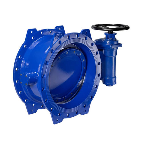 Valvola a farfalla - 9881 - Hawle - con volante / per acqua / con doppia flangia