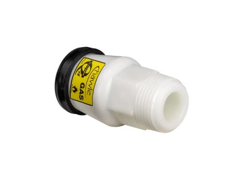 Raccordo per gas - 6135 - Hawle - ad avvitamento / rapido / ISO