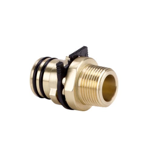 Raccordo idraulico - 6189SP - Hawle - a bicchiere / filettato / DIN