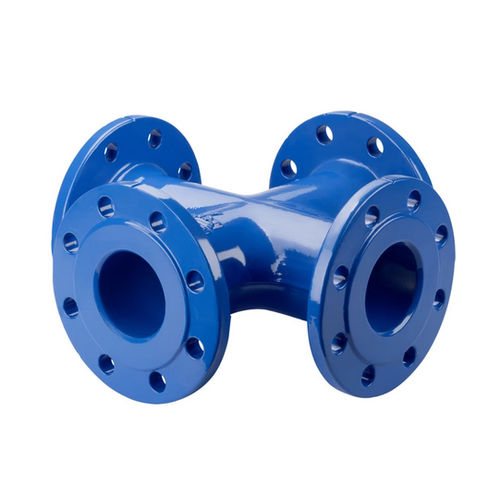 Raccordo idraulico - 8520 - Hawle - con flangia / a croce / in ferro