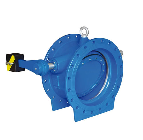 Valvola di ritegno a disco - 9883 - Hawle - per acqua / con flangia / per condotto