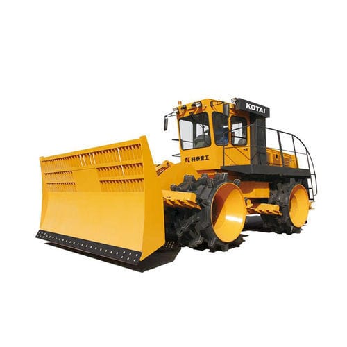 Compattatore per rifiuti misto - KC280H - Qingdao Ketai Heavy Industry Machinery Co., LTD., - mobile / idraulico / con caricamento frontale