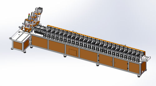 Linea di produzione di cornici metalliche - Savany Machine Co., Ltd. - di bobina / automatica / in continuo