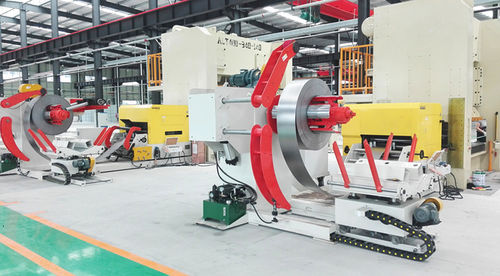 Aspo automatico - Savany Machine Co., Ltd. - per lamiera / doppio / di grandi dimensioni
