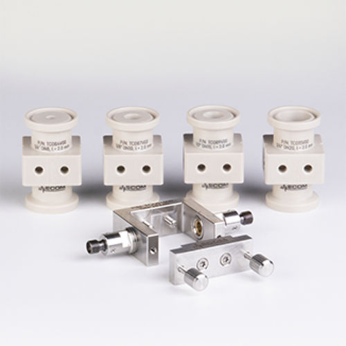 Cella di flusso per liquido - TCO series - ECOM - UV-Vis / di processo / in PEEK