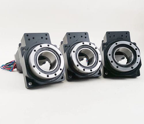 Tavola rotante forata - Hansheng Automation (Dongguan) Co., Ltd. - elettrica / orizzontale / per l'industria alimentare