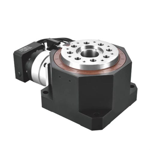 Tavola rotante azionata a motore - HRM260-L2-W-SV2 - Hansheng Automation (Dongguan) Co., Ltd. - orizzontale / verticale / forata