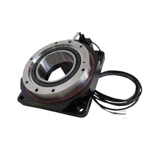 Tavola rotante forata - HRT-280 series - Hansheng Automation (Dongguan) Co., Ltd. - azionata a motore / orizzontale / di grandi dimensioni