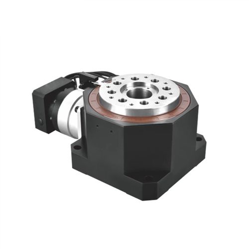 Tavola rotante azionata a motore - HRM-130 Series - Hansheng Automation (Dongguan) Co., Ltd. - orizzontale / forata / CNC