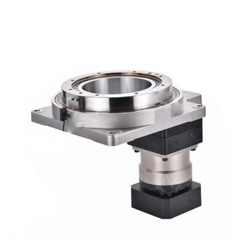 Tavola rotante elettrica - HRTK-280 Series - Hansheng Automation (Dongguan) Co., Ltd. - orizzontale / forata / automatica