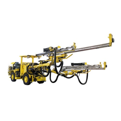Carro di perforazione per tunnel - CYTJ76A2  - Hebei Hongyuan Hydraulic Machinery Co., Ltd - a doppio braccio